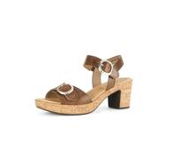 Gabor Fantastica Womens Sandals 7.5 UK Camel Leather