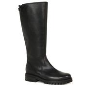 Gabor Fizzy Wide Leg Black leather Womens knee-high boots 72.767.57