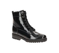 Gabor Flamboyant Black patent Womens Biker Boots 72.765.97