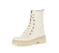 Gabor Genoa Womens Military Boots 8 UK Panna