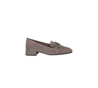 Gabor 'gift' Low Heeled Loafers In Taupe Taupe