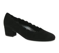 Gabor Gigi Womens Court Shoes 6.5 UK Schwarz (A.obl) (Black)