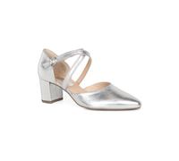 Gabor Women's Gisele Womens Open Court Shoes - Silver - Size: 5.5