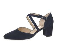 Gabor Giselle Womens Open Court Shoes 5 UK Atlantic Suede