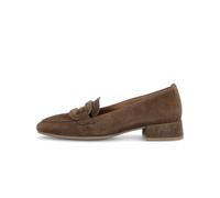 Gabor Great Brown Suede Womens Loafers 40.0201.005