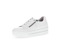 Gabor Heather White Leather Womens Trainers 86.498.50