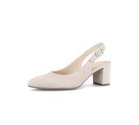 Gabor Helmsdale Nude Suede Womens Slingback Shoes 21.540.10