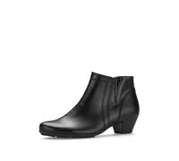 Gabor Heritage Trudy Black leather Womens ankle boots 75.638.27