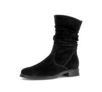 Gabor Hodie Black Suede Womens Mid Calf Boots 80.4002.004