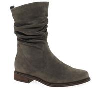 'Hodie' Calf Length Boots Gabor Grey 6