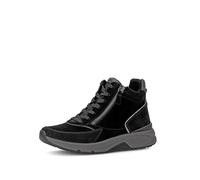 Gabor Inspiration Rolling soft rocker sole nubuck boots 76.887 (Black, 8, UK Footwear Size System, Adult, Women, Numeric, Medium, 8)
