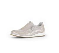 Gabor Janis Brunello Light Gold Womens Comfort Slip On Shoes 46.408.95 in a Plain Leather in Size 6.5