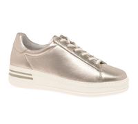 Gabor Keystone Womens Trainers 4 UK Puder Satin