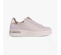 Women's Gabor KEYSTONE Womens Trainers Off-White/Silver/Gold - Size: 4