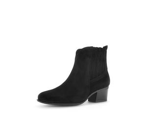 Gabor Kristin Womens Ankle Boots 6.5 UK Black Suede