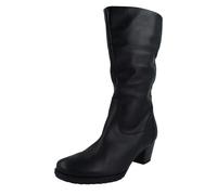 Gabor Ladies Gabor Mid Calf Slouch Boots 56.606 - Schwarz - UK 6.5