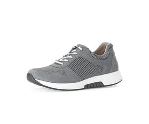 Gabor Ladies Lace Up Trainer 06946 - Grey/River Nubuck - UK Size 8 - EU Size 42 - US Size 10.5
