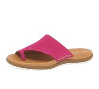 Gabor Lanzarote Womens Toe Post Sandals 4 UK Pink Suede