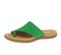 Gabor Lanzarote Womens Toe Post Sandals 5 UK Verde Suede