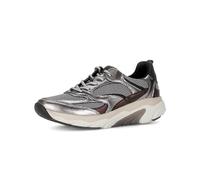 Gabor Leeza 76.936 Rolling Soft Natural gait Trainers in Silver Metallic Leather (Noce 69, UK Footwear Size System, Adult, Women, Numeric, Medium, 4)