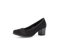 Gabor Leyla 51.482 Suede Dressy Court Shoes (Black 17, UK Footwear Size System, Adult, Women, Numeric, Wide, 4)
