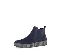 Gabor Lourdes Navy Suede Womens Chelsea Boots 73.731.36