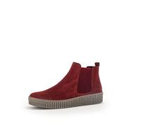 Gabor Lourdes Red suede Womens Chelsea Boots 33.731.15