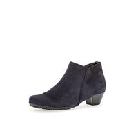 Gabor Low Heeled Ankle Boot - Trudy 95.603 6 Suede, Blue Navy 16