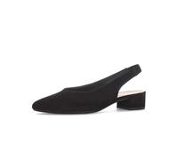 Gabor Mack Black Suede Womens Slingback Shoes 81.520.17