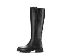 Gabor Match Medium Leg Black leather Womens knee-high boots 80.2102.003
