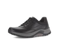Gabor Men's | Adult Low-Top Trainers | 0100.01 | Width G2 | Lacing, black, 7.5 UK