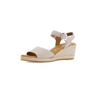 Gabor Monica Beige Suede Womens Espadrilles 82.710.33