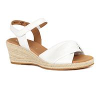 Gabor Women's Strappy Sandals, Women's Sandals (White 50, UK Footwear Size System, Adult, Women, Numeric, Wide, 6)