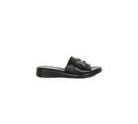 Gabor Oaty Womens Mule Sandals In Black Black 3