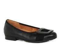 Gabor Paige Womens Ballet Pumps Black Suede