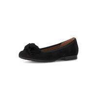 Gabor Picnic Womens Ballet Pumps 4 UK Black Suede