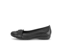 Gabor Racket Hovercraft Black Leather Womens Pumps 30.3002.001
