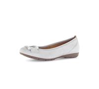GABOR Raven slivery Pale Grey Suede Leather Ballet Pumps 64.166 (Light Grey 0 19, UK Footwear Size System, Adult, Women, Numeric, Medium, 6)