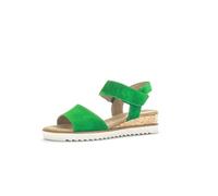 Gabor Raynor Green Suede Womens Wedge Sandals 42.750.22