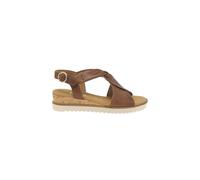 Gabor 'rich' Low Heeled Sandals In Camel Camel