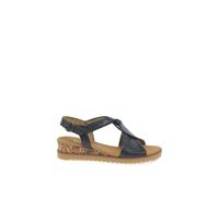 Gabor 'rich' Low Heeled Sandals In Navy Navy