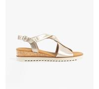 Gabor Rich Womens Leather Buckle Lightweight Casual Sandals
