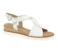 Gabor Rich Womens Sandals - White, UK 7.5