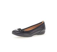 Gabor Ring 54.164 leather ballet pumps with bow detail