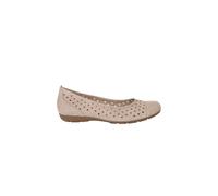 Gabor Ruffle Beige Nubuck Womens Pumps 84.169.12