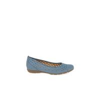 Gabor 'ruffle' Casual Shoes In Blue Blue