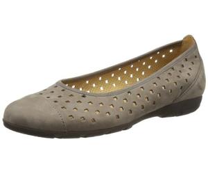 Gabor Ruffle N, Women's Ballet Flats, Gray - Grau (fumo), 5.5 UK