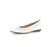 Gabor Ruffle White Womens Pumps 84.169.21