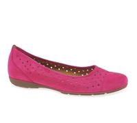 Gabor Ruffle Womens Punched Detail Casual Shoes