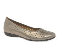 Gabor Ruffle Womens Punched Detail Casual Shoes